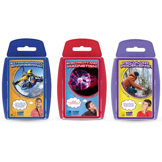 Top Trumps® STEM Engineering Electricity and Magnets Top Trumps Bundle